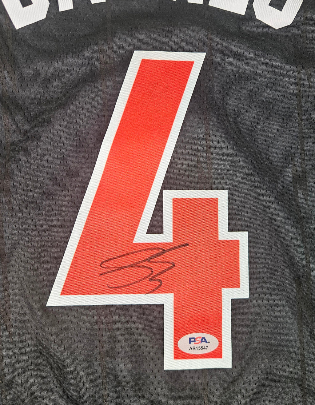 Scottie Barnes Signed Autographed Toronto Raptors Black Jersey PSA Certified