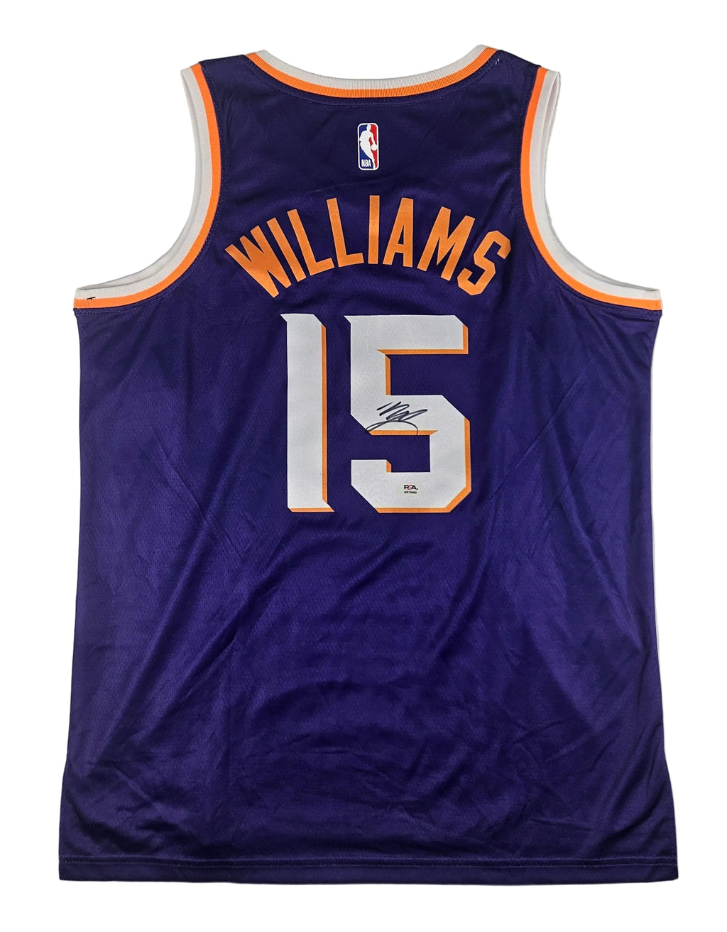Mark Williams Signed Autographed Phoenix Suns Jersey PSA Certified