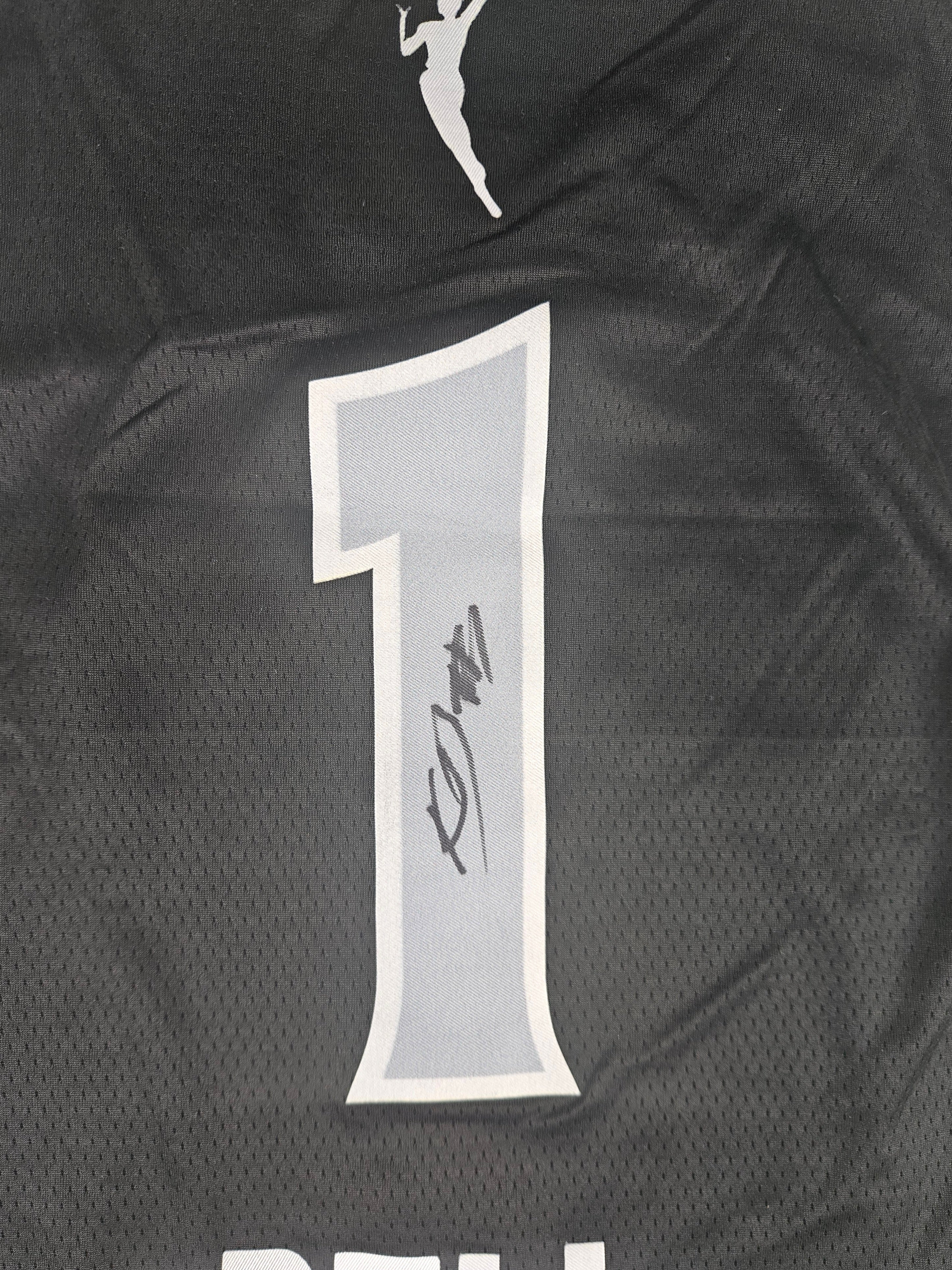 Kierstan Bell Signed Autographed Las Vegas Aces Wnba Jersey