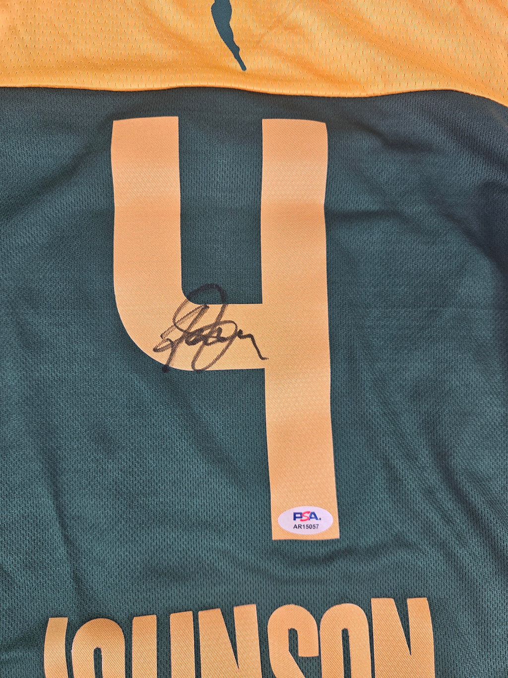 Flau'jae Johnson Signed Autographed Seattle Storm Jersey PSA Certified