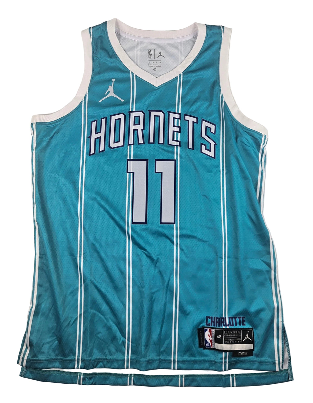 Ryan Kalkbrenner Signed Autographed Charlotte Hornets Jersey JSA COA