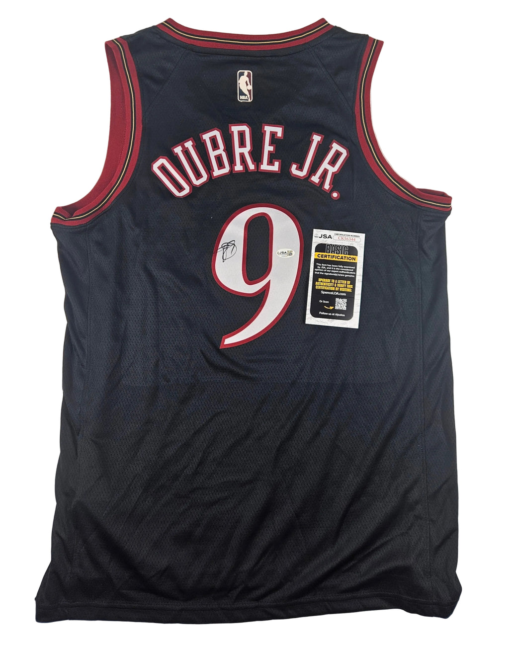 Kelly Oubre Jr Signed Autographed Philadelphia 76ers Jersey JSA COA