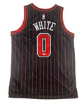 Coby White Signed Autographed Chicago Bulls Jersey Beckett Certified