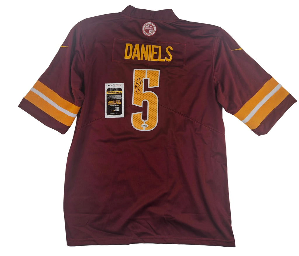 Jayden Daniels Signed Autographed Washington Commanders Jersey JSA COA