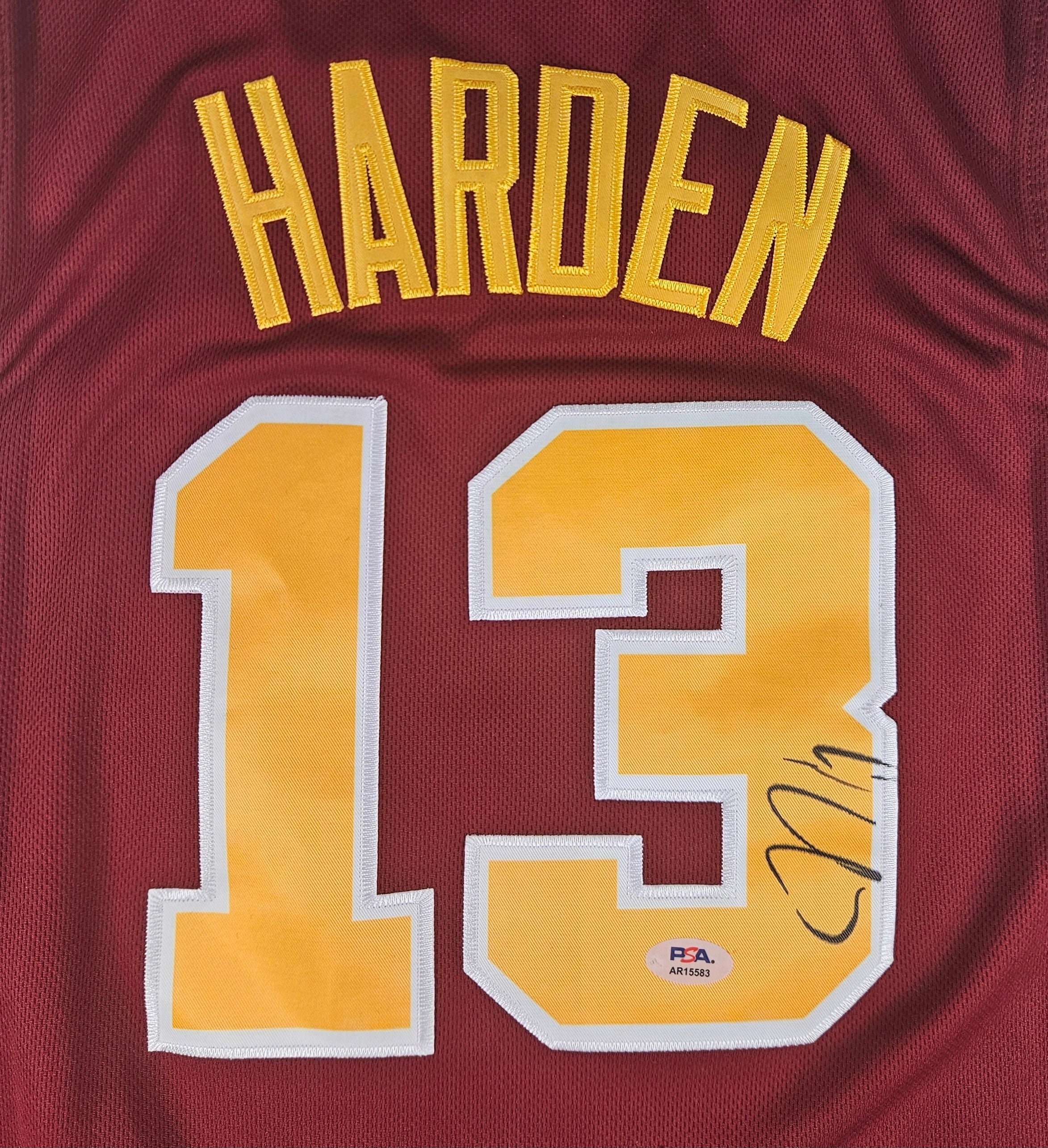 James Harden Signed Autographed Arizona State Sun Devils ASU Jersey PSA Certified