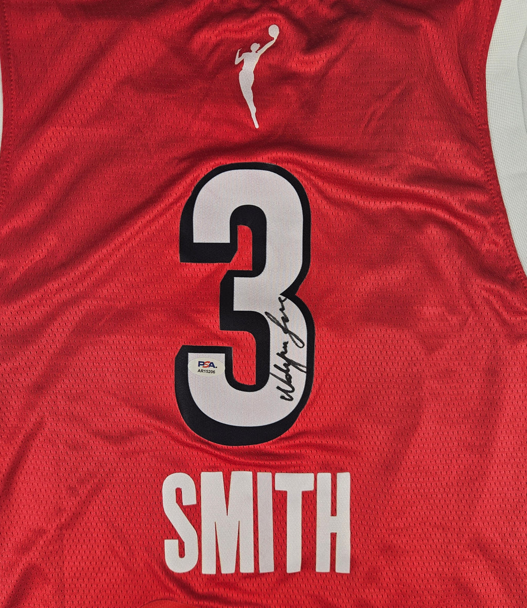 NaLyssa Smith Signed Autographed Las Vegas Aces Wnba Jersey PSA Certified
