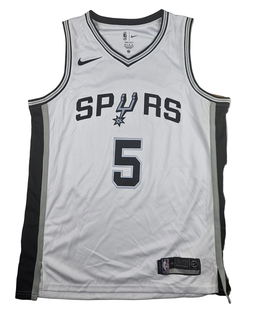 Gregg Popovich Signed Autographed San Antonio Spurs Jersey JSA COA