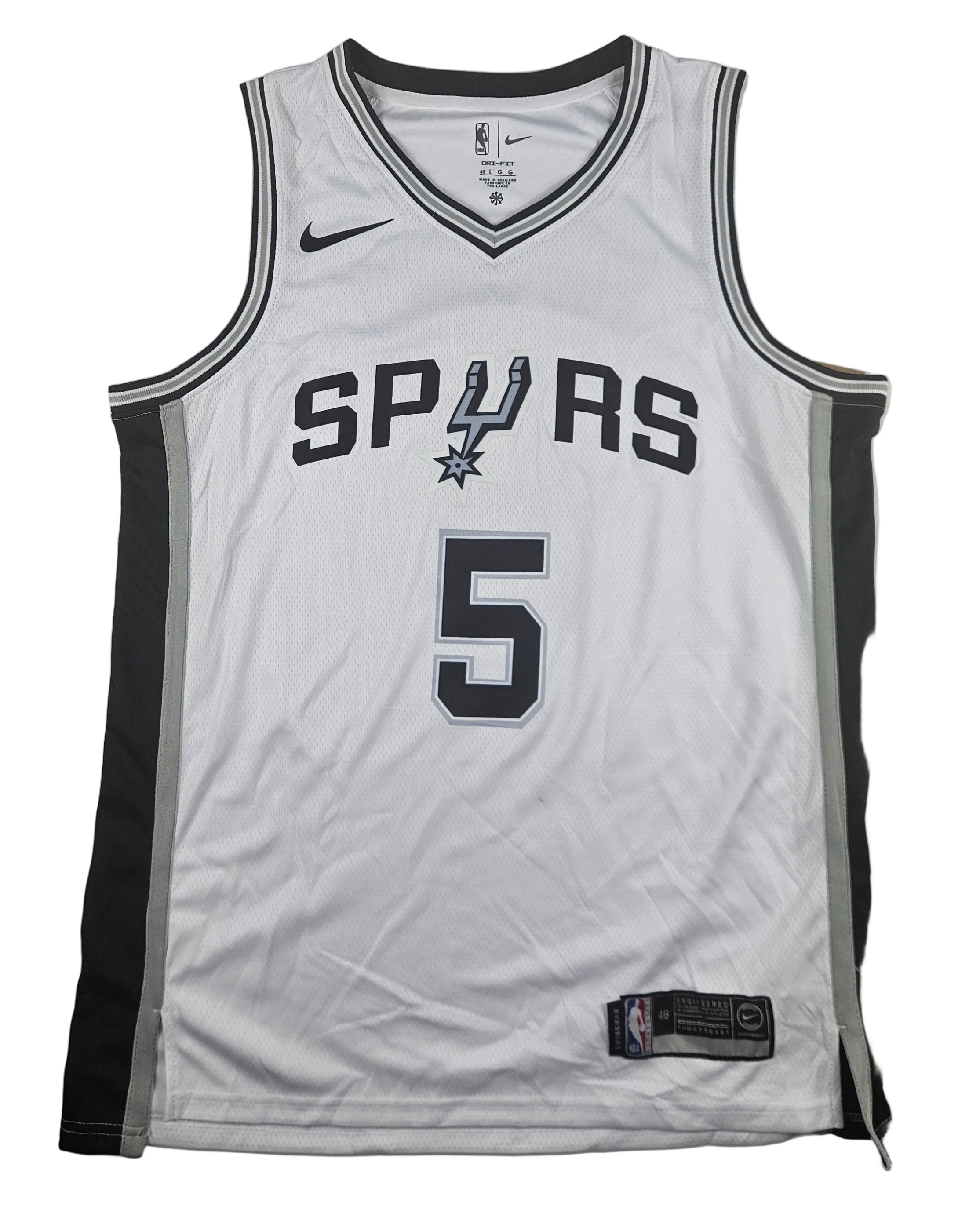 Gregg Popovich Signed Autographed San Antonio Spurs Jersey JSA COA