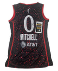 Kelsey Mitchell Indiana Fever Autographed Signed Jersey JSA COA