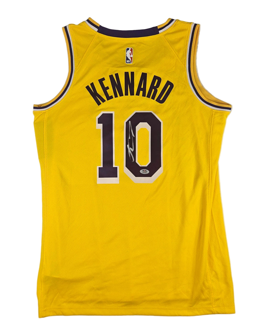 Luke Kennard Signed Autographed Los Angeles Lakers Jersey PSA Certified