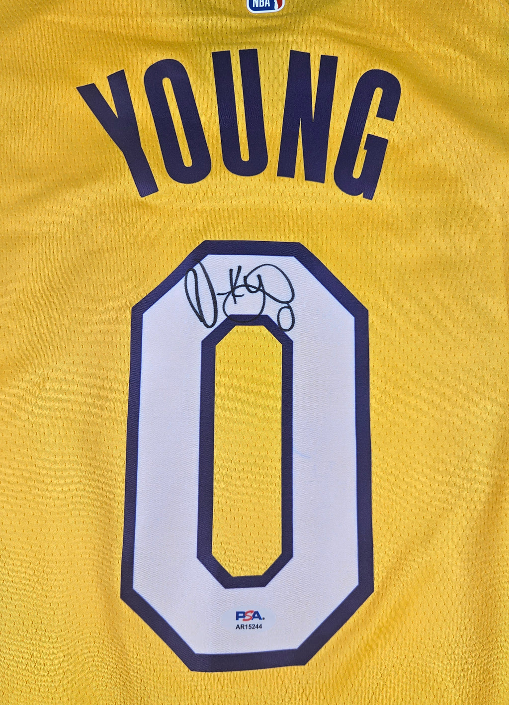Nick Young Signed Autographed Los Angeles Lakers Jersey PSA Certified