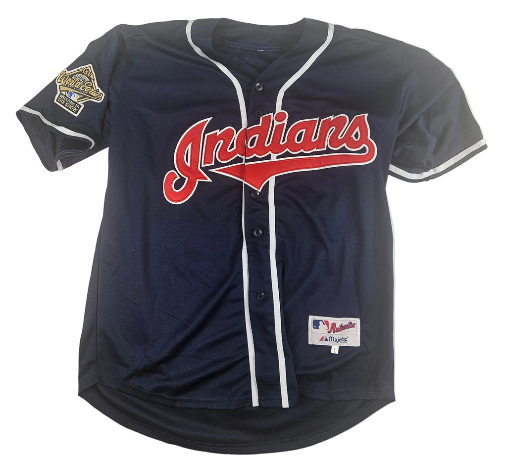 Manny Ramirez Signed Autographed Cleveland Indians Jersey JSA COA