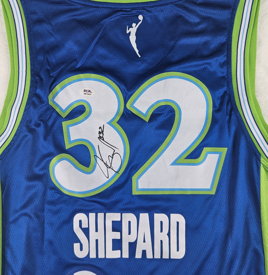 Jessica Shepard Signed Autographed Dallas Wings Jersey PSA Certified