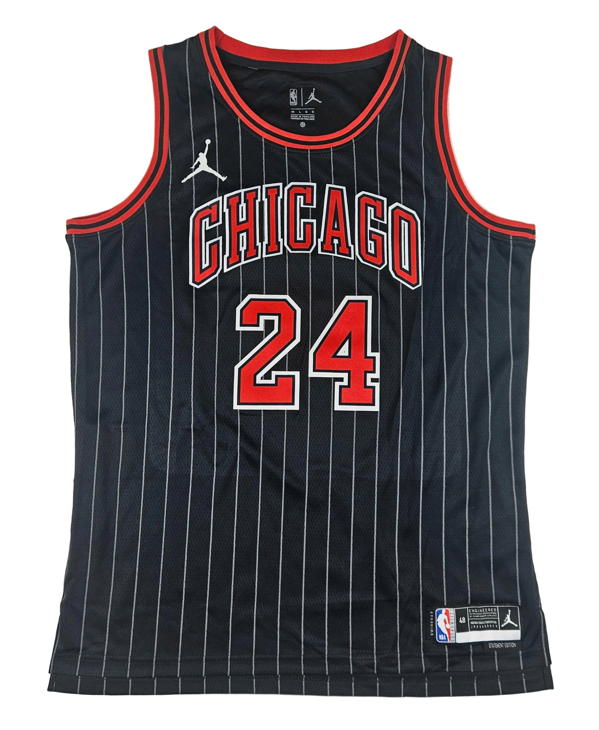 Noa Essengue Signed Autographed Chicago Bulls Jersey PSA Certified
