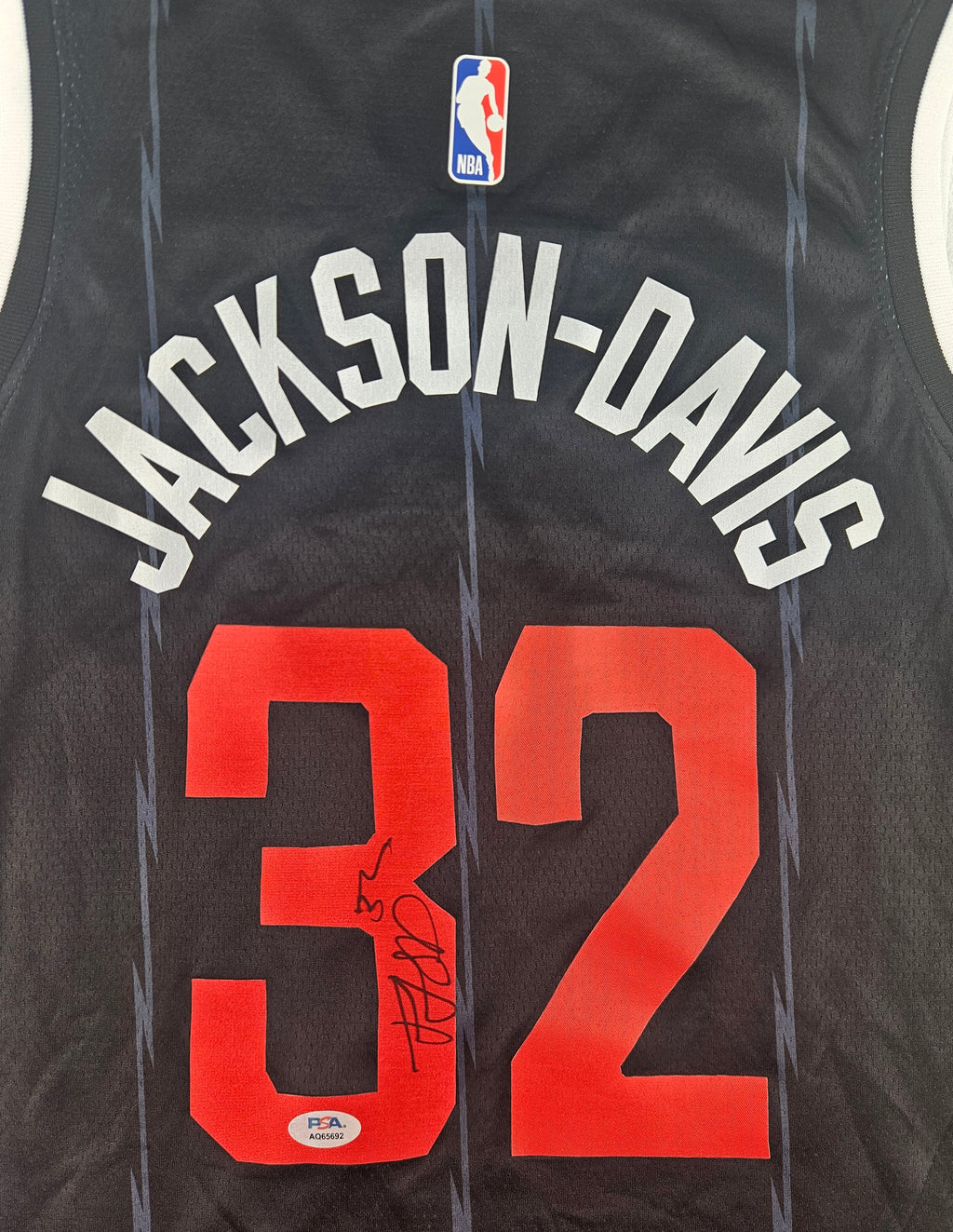 Trayce Jackson-Davis Signed Autographed Toronto Raptors Jersey PSA Certified