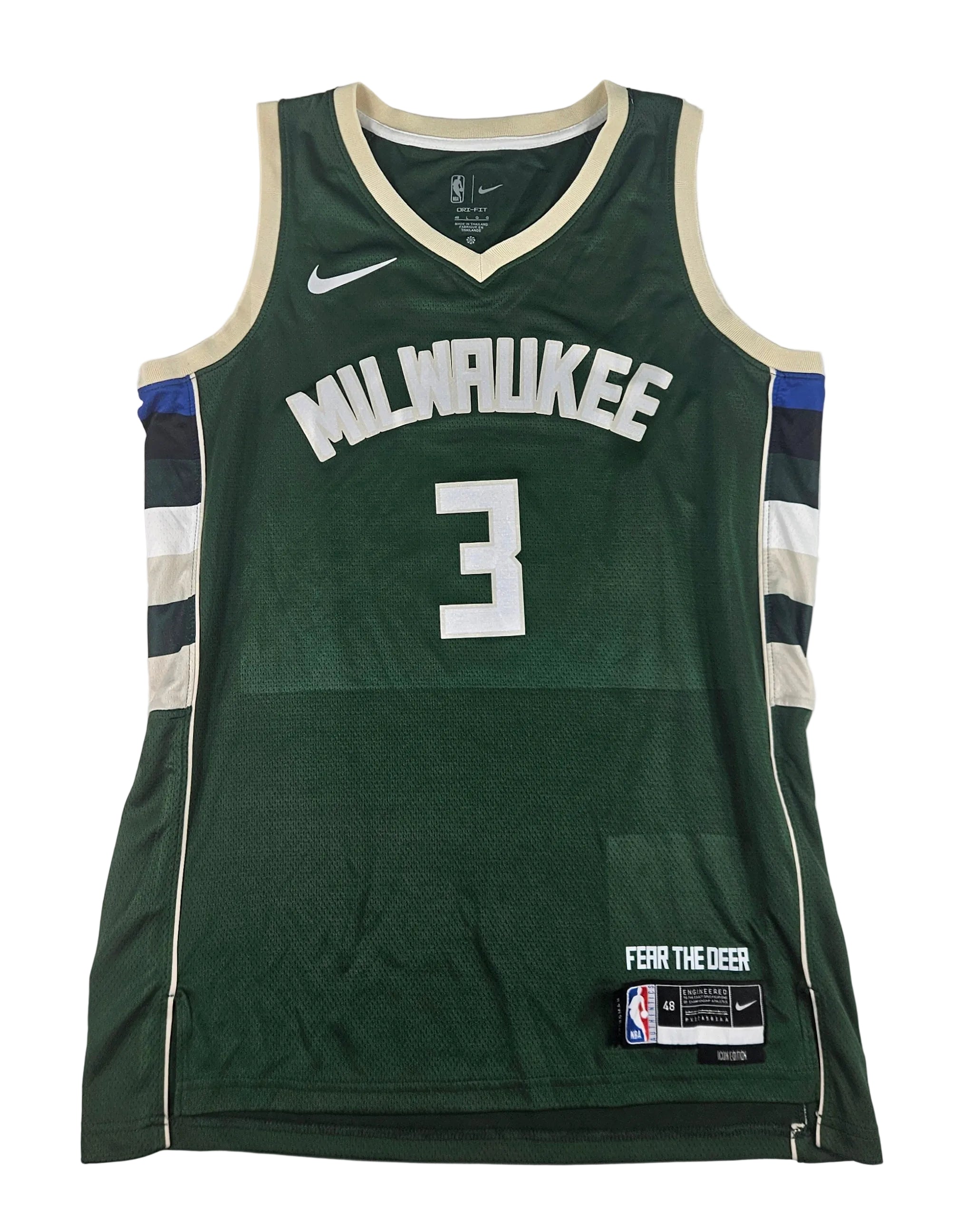 Myles Turner Signed Autographed Milwaukee Bucks Jersey PSA Certified