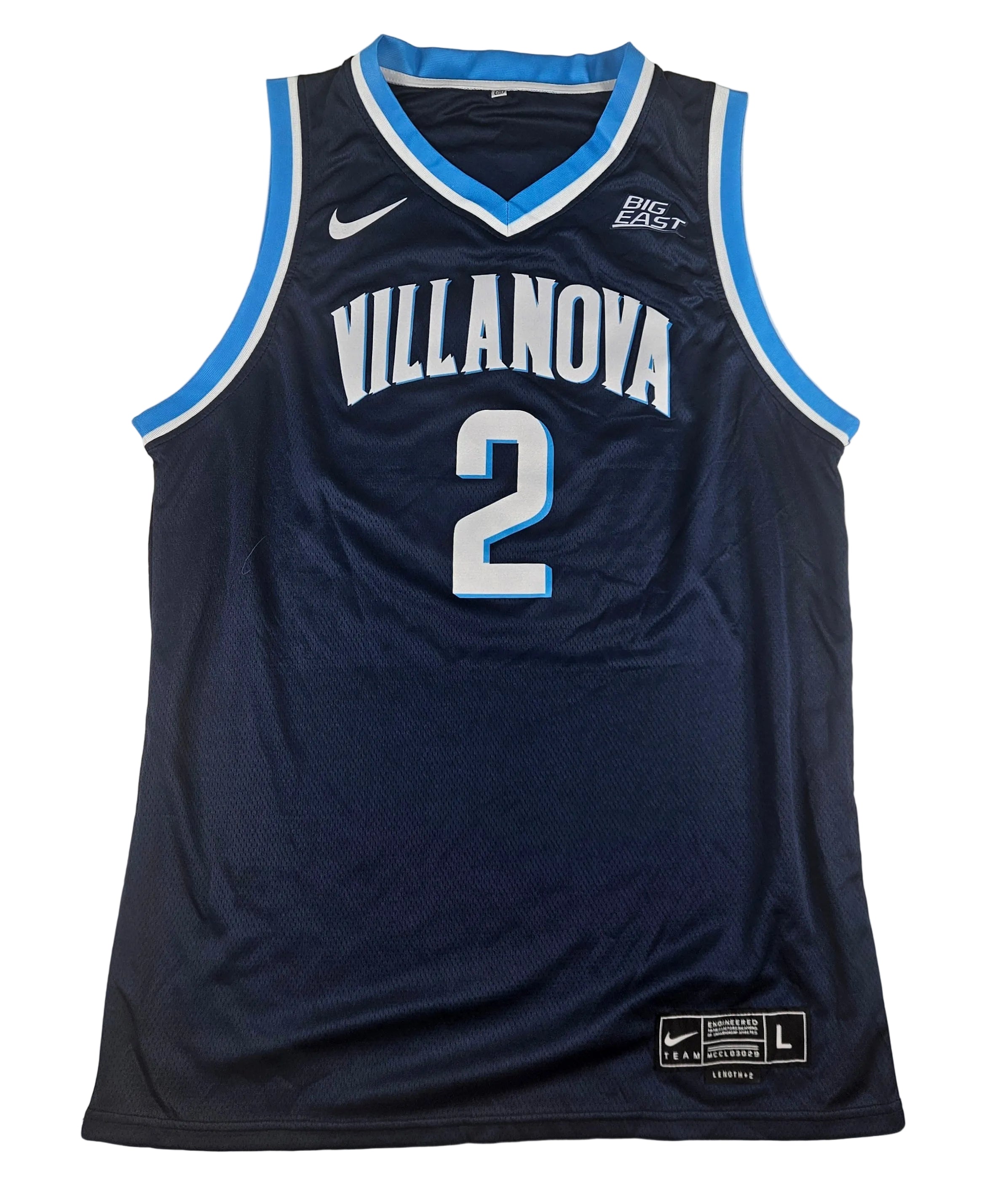 Collin Gillespie Signed Autographed Villanova Wildcats Jersey PSA Certified