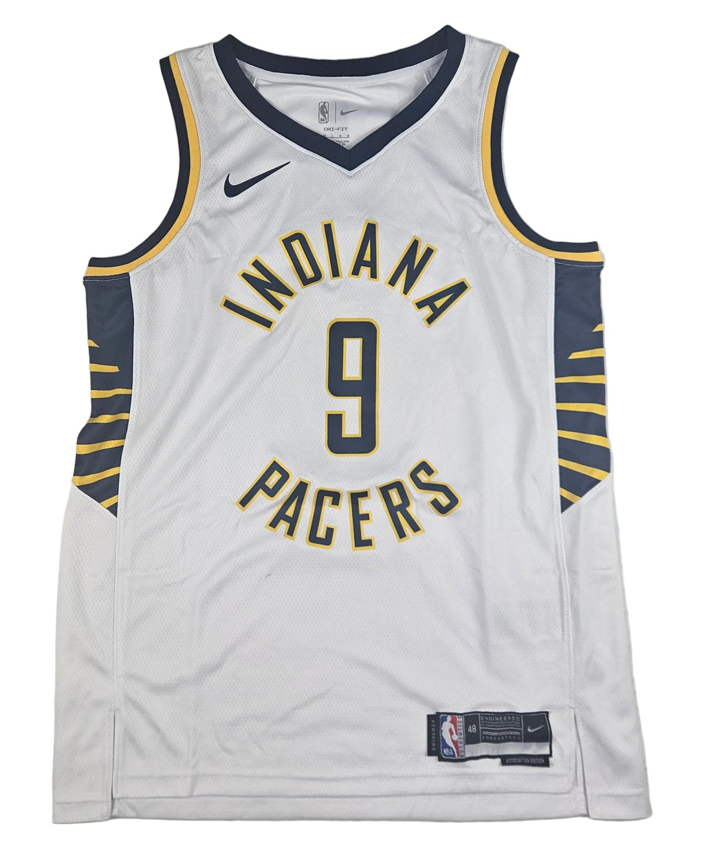 TJ McConnell Signed Autographed Indiana Pacers White Jersey PSA Certified