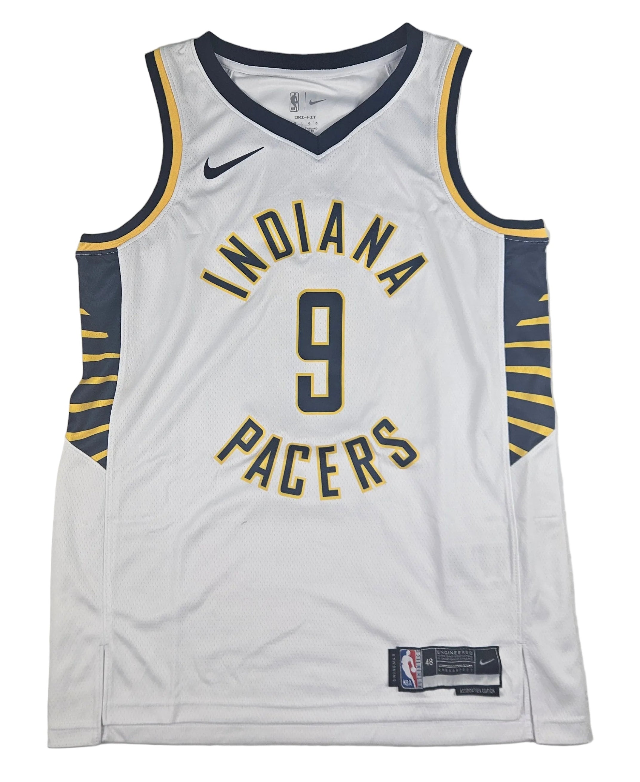 TJ McConnell Signed Autographed Indiana Pacers White Jersey PSA Certified