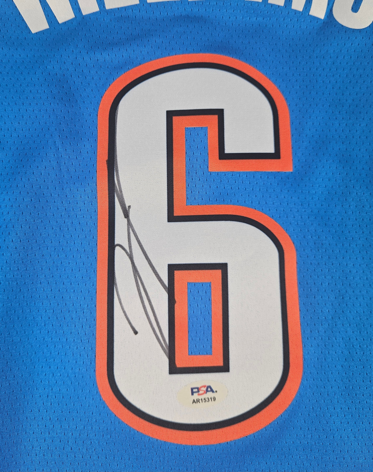 Jaylin Williams Signed Autographed Oklahoma City Thunder Jersey PSA Certified