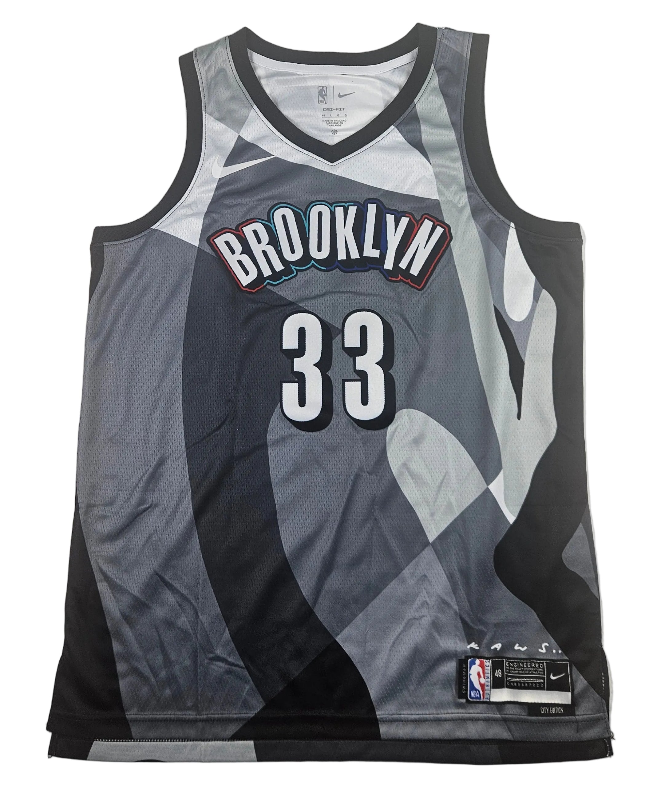 Nic Claxton Signed Autographed Jersey Brooklyn Nets JSA COA