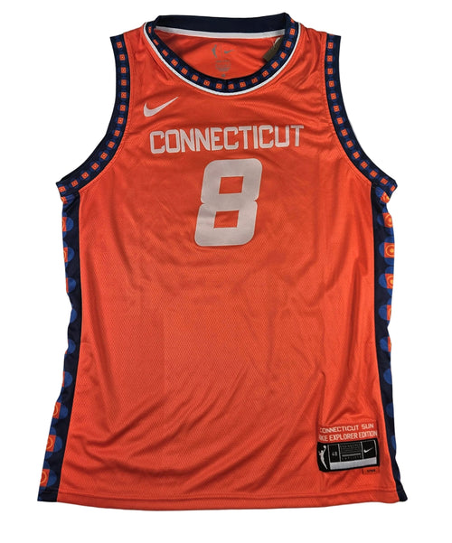 Aaliyah Edwards Signed Autographed Connecticut Sun Wnba Jersey PSA Certified