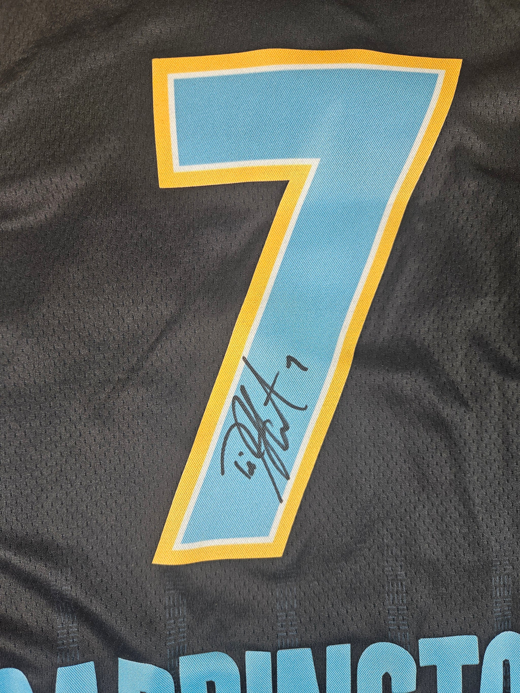 DiJonai Carrington Signed Autographed Chicago Sky Wnba Jersey