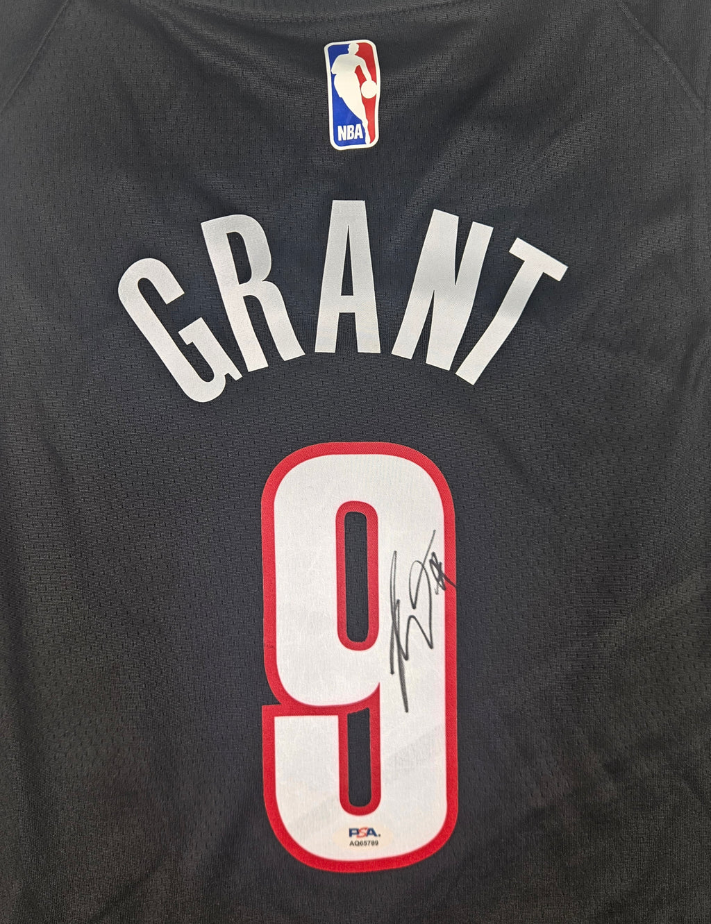 Jerami Grant Portland Trail Blazers Autographed Signed Jersey PSA Certified
