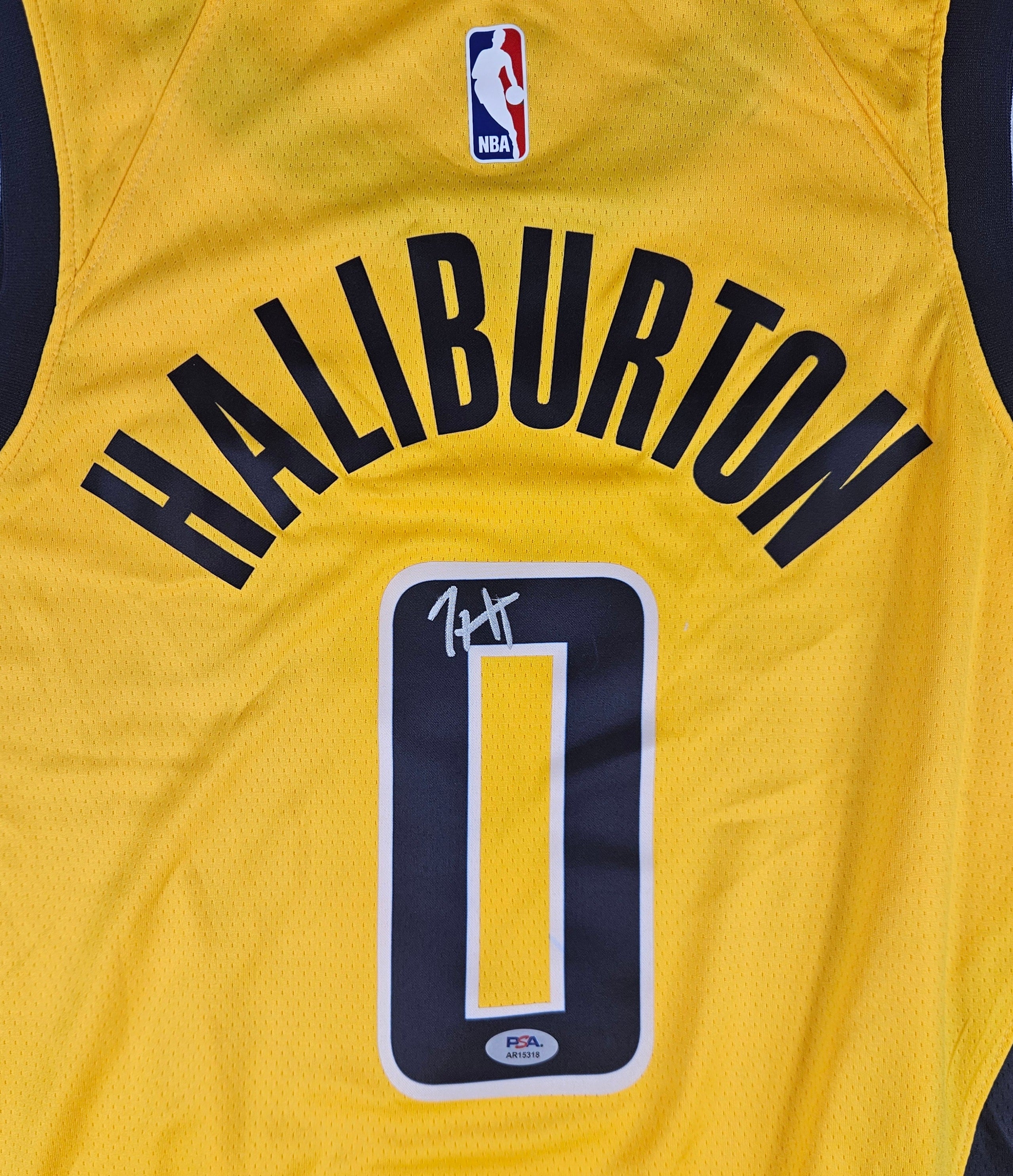 Tyrese Haliburton Signed Autographed Indiana Pacers Jersey PSA Certified