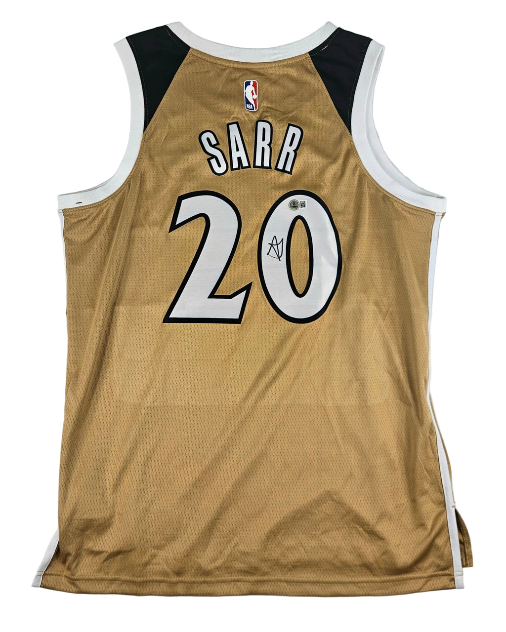 Alex Sarr Signed Autographed Washington Wizards Jersey Beckett Certified