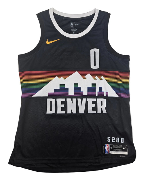 Christian Braun Signed Autographed Denver Nuggets Jersey PSA Certified