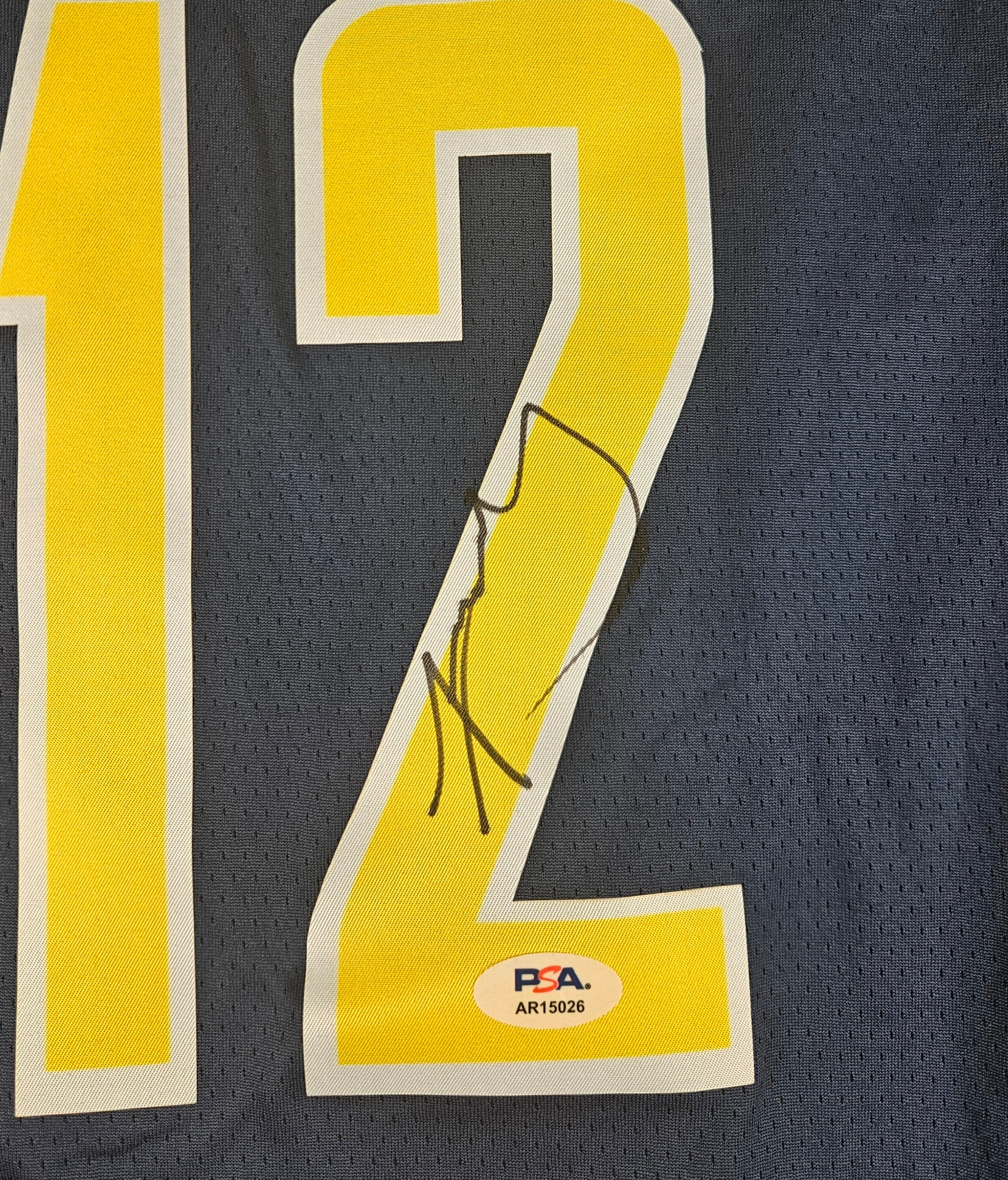 Johnny Furphy Signed Autographed Indiana Pacers Jersey PSA Certified