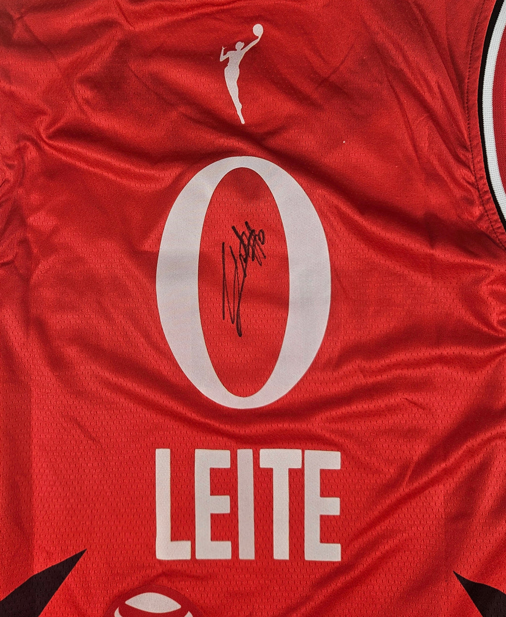 Carla Leite Signed Autographed Portland Fire Wnba Jersey