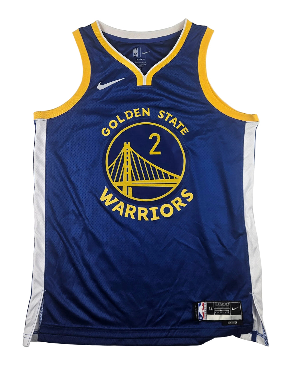 Brandin Podziemski Signed Autographed Golden State Warriors Jersey JSA COA