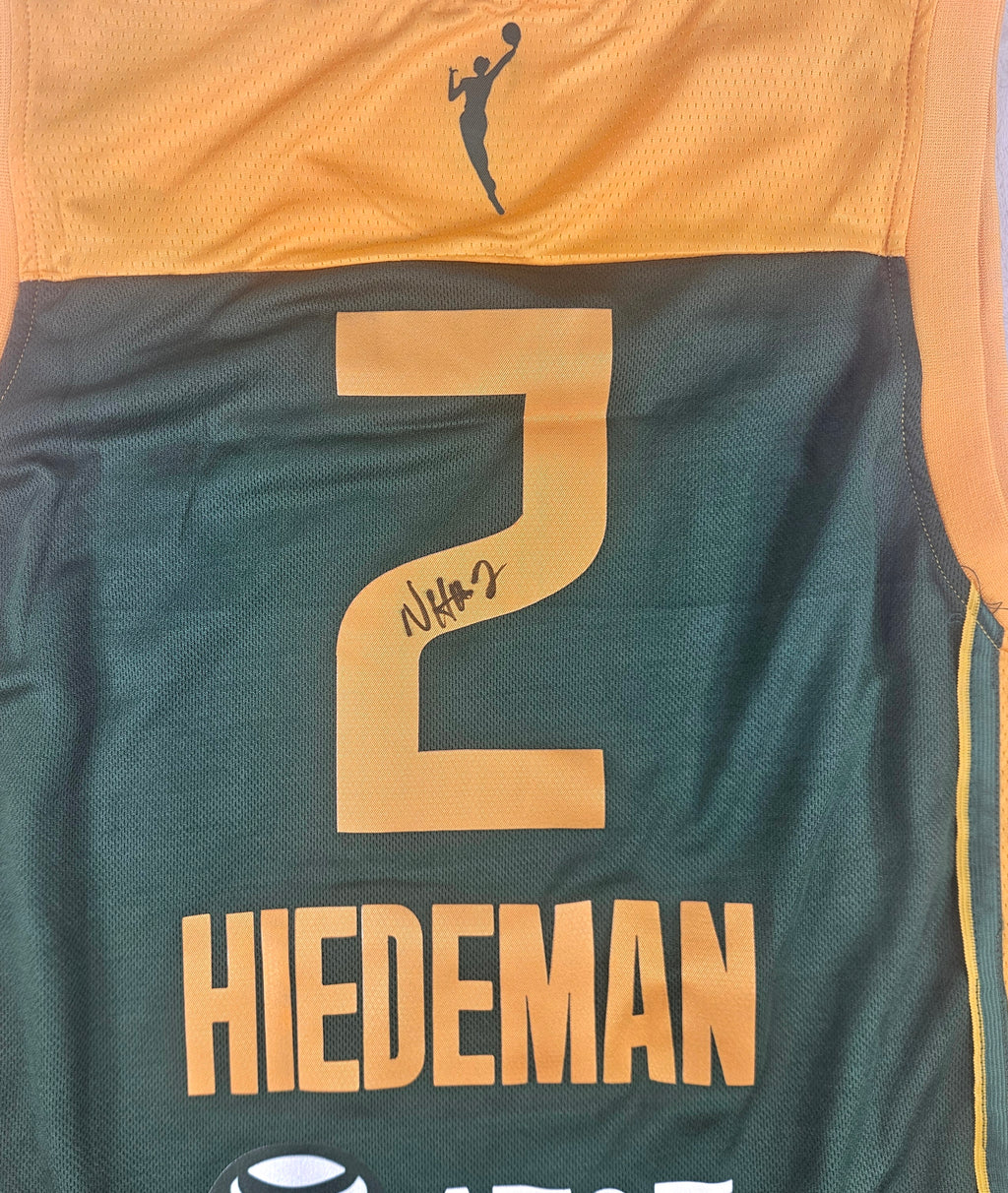 Natisha Hiedeman Signed Autographed Seattle Storm Jersey