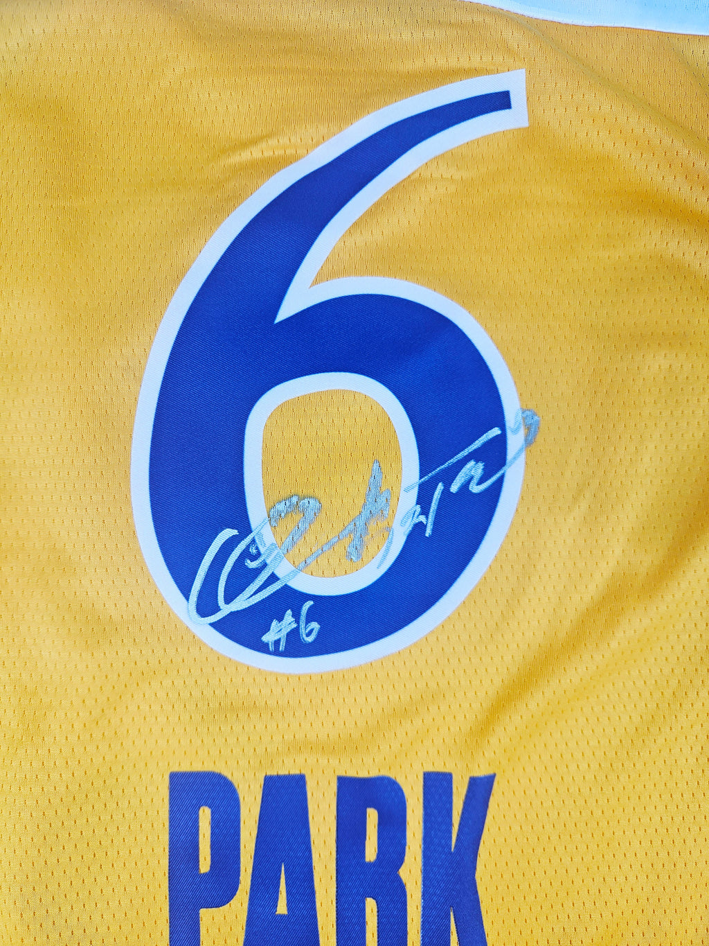 Park Ji-hyun Signed Autographed Los Angeles Sparks Wnba Jersey