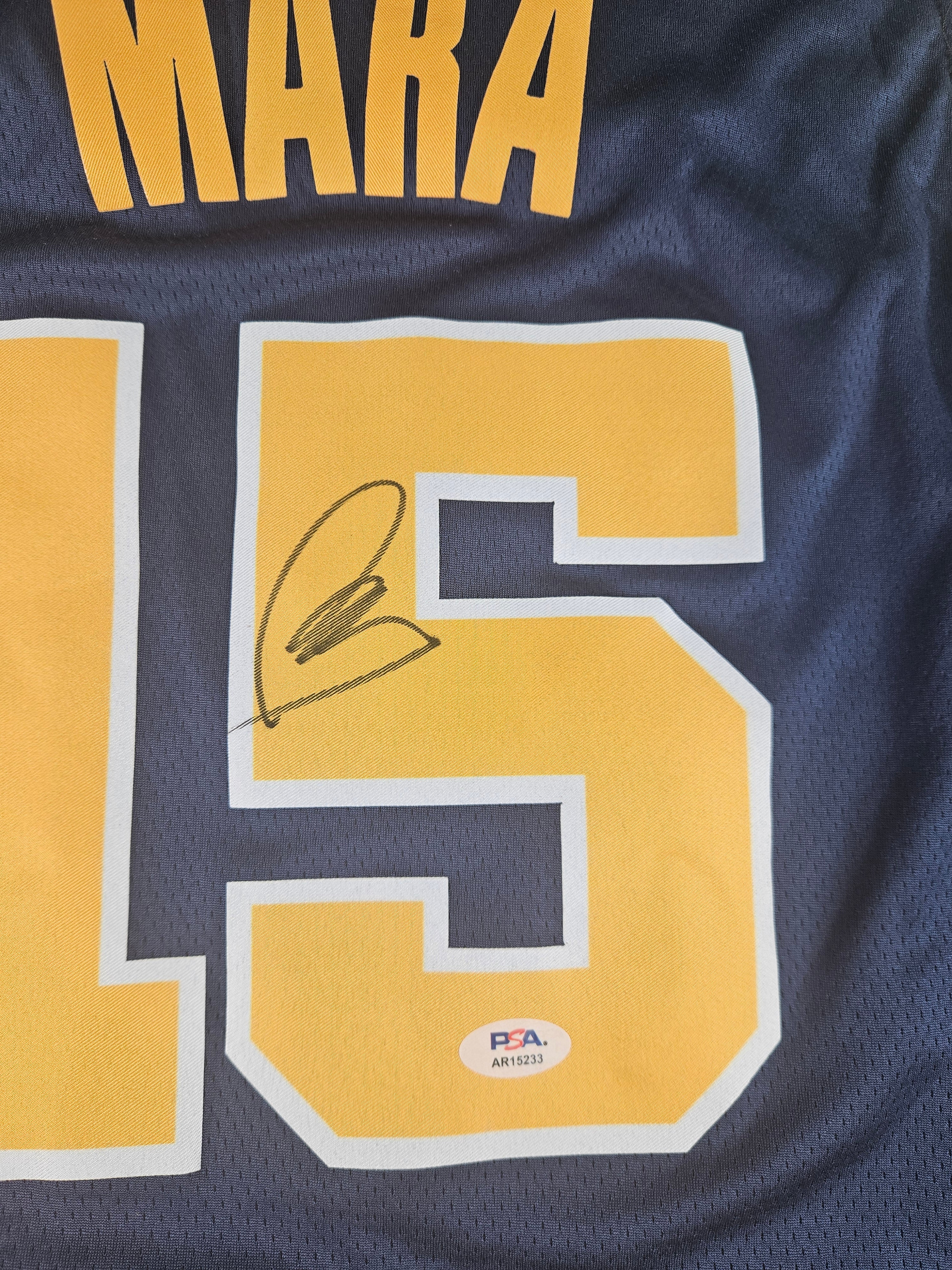 Aday Mara Signed Autographed Michigan Wolverines Jersey Psa Certified