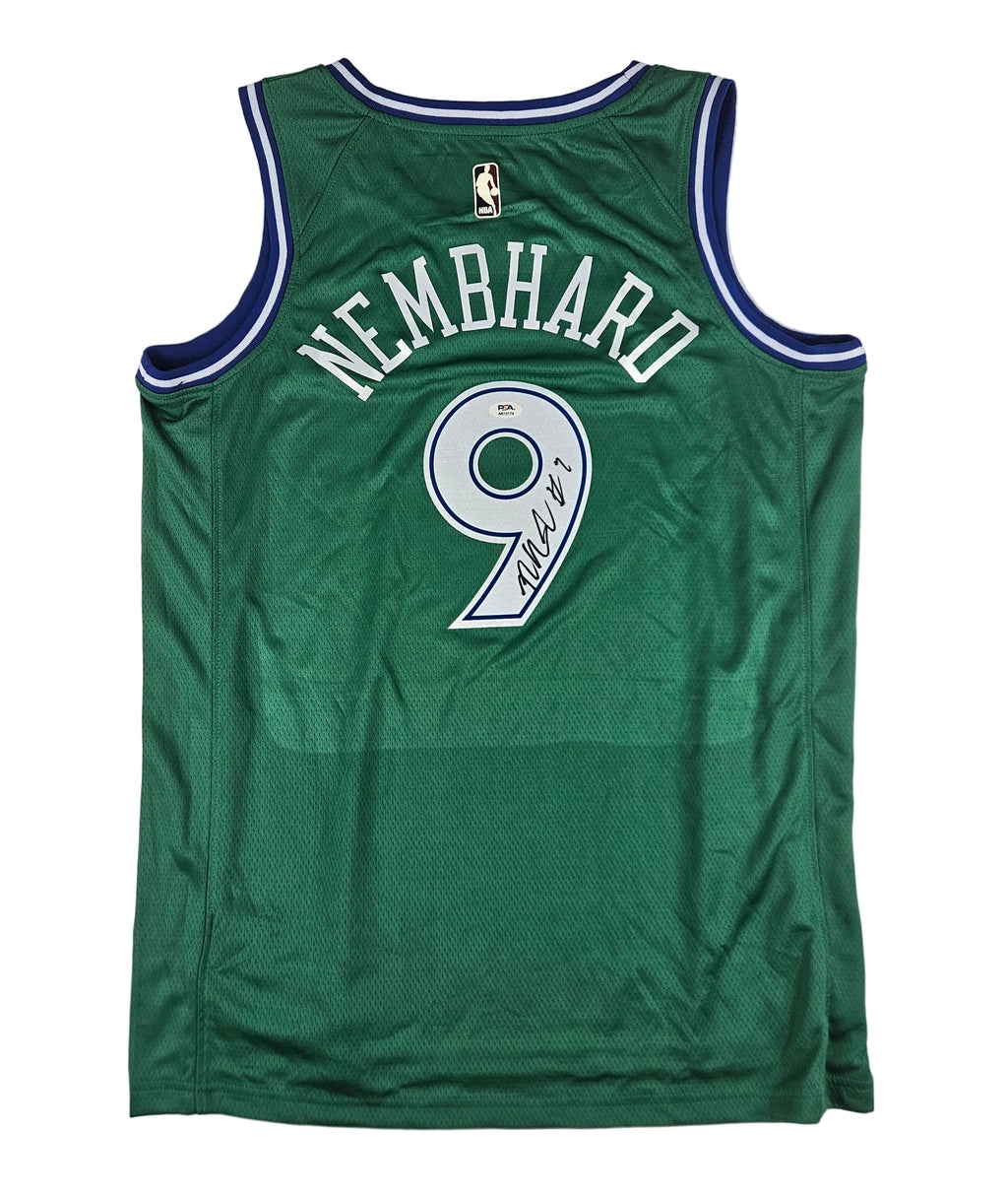 Ryan Nembhard Signed Autographed Dallas Mavericks Jersey PSA Certified