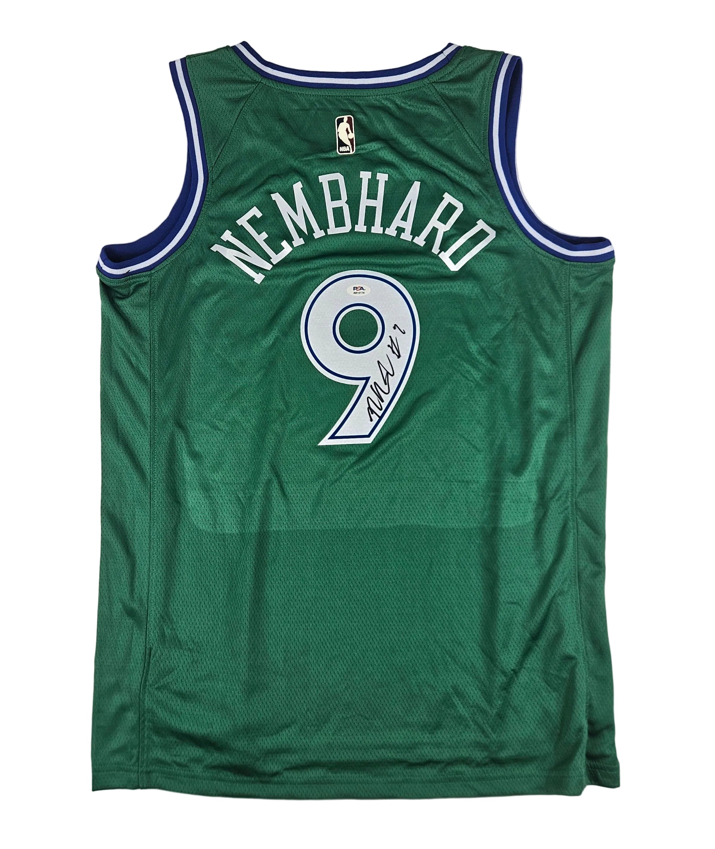 Ryan Nembhard Signed Autographed Dallas Mavericks Jersey PSA Certified