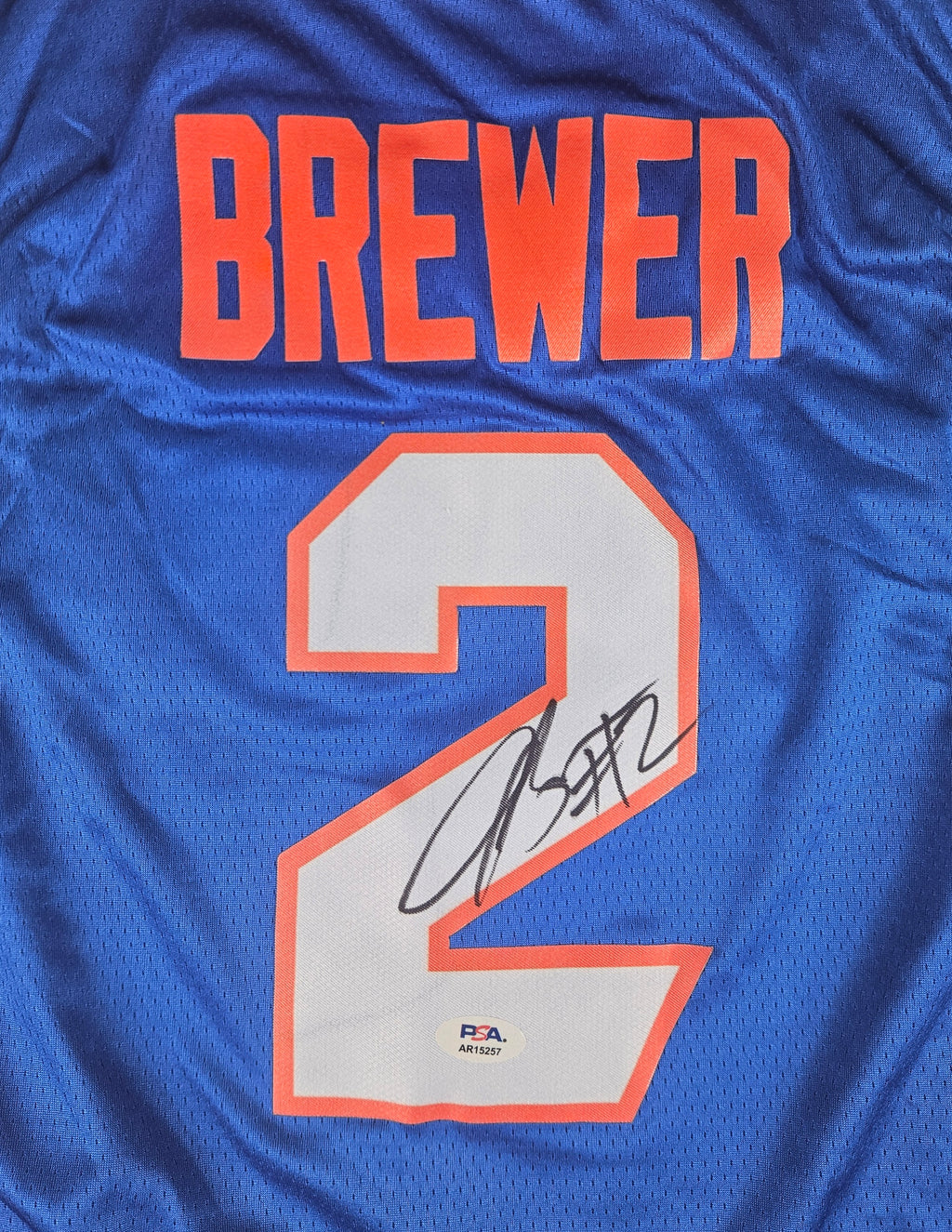 Corey Brewer Signed Autographed Florida Gators Jersey PSA Certified