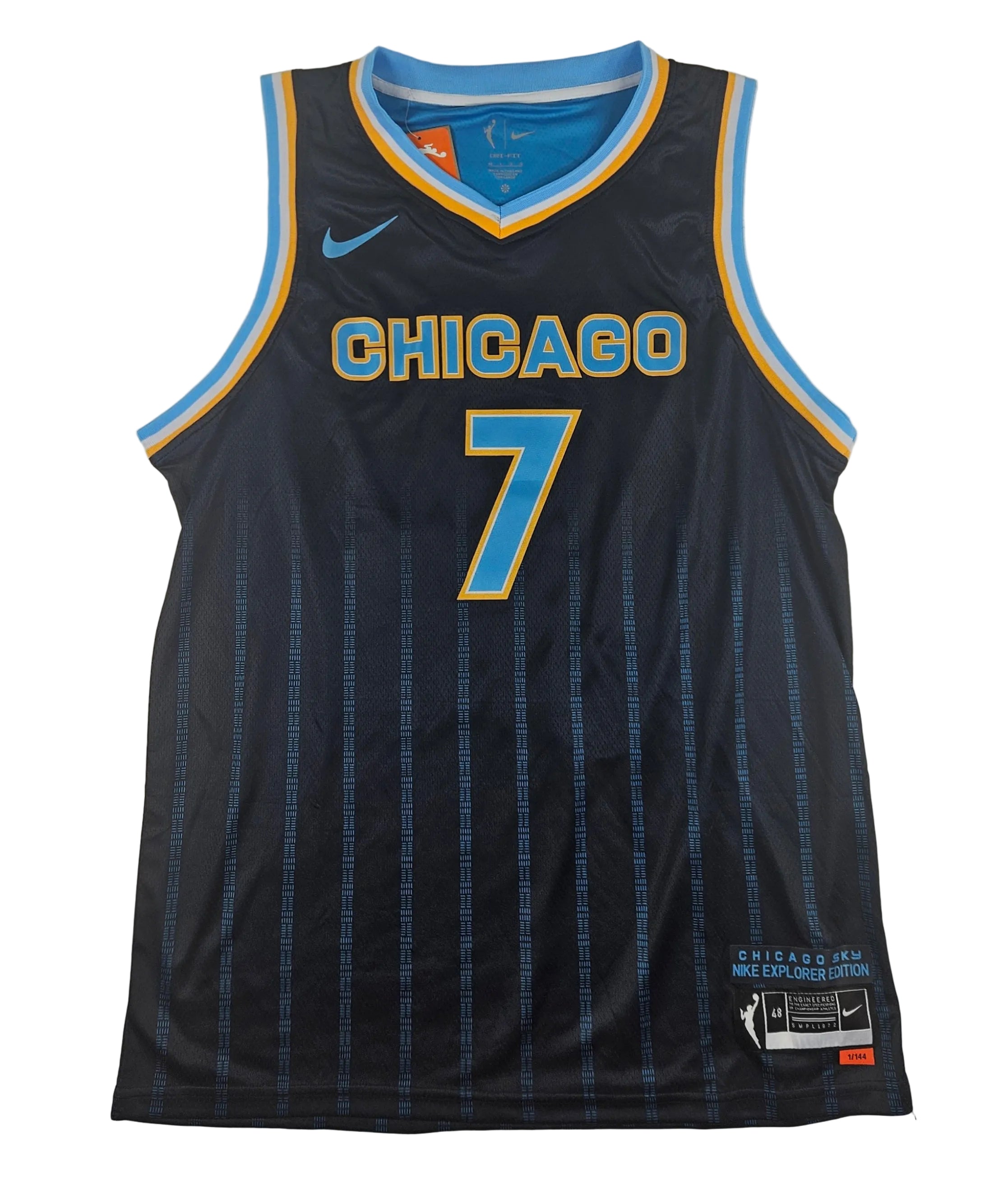 DiJonai Carrington Signed Autographed Chicago Sky Wnba Jersey