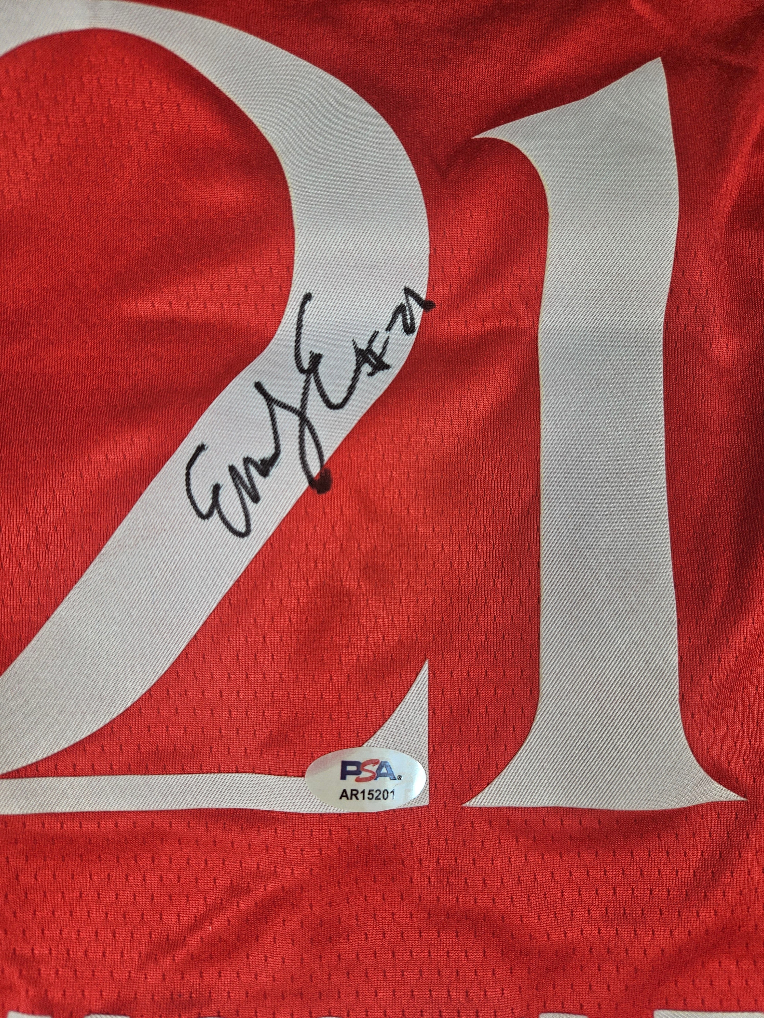 Emily Engstler Signed Autographed Portland Fire Wnba Jersey PSA Certified