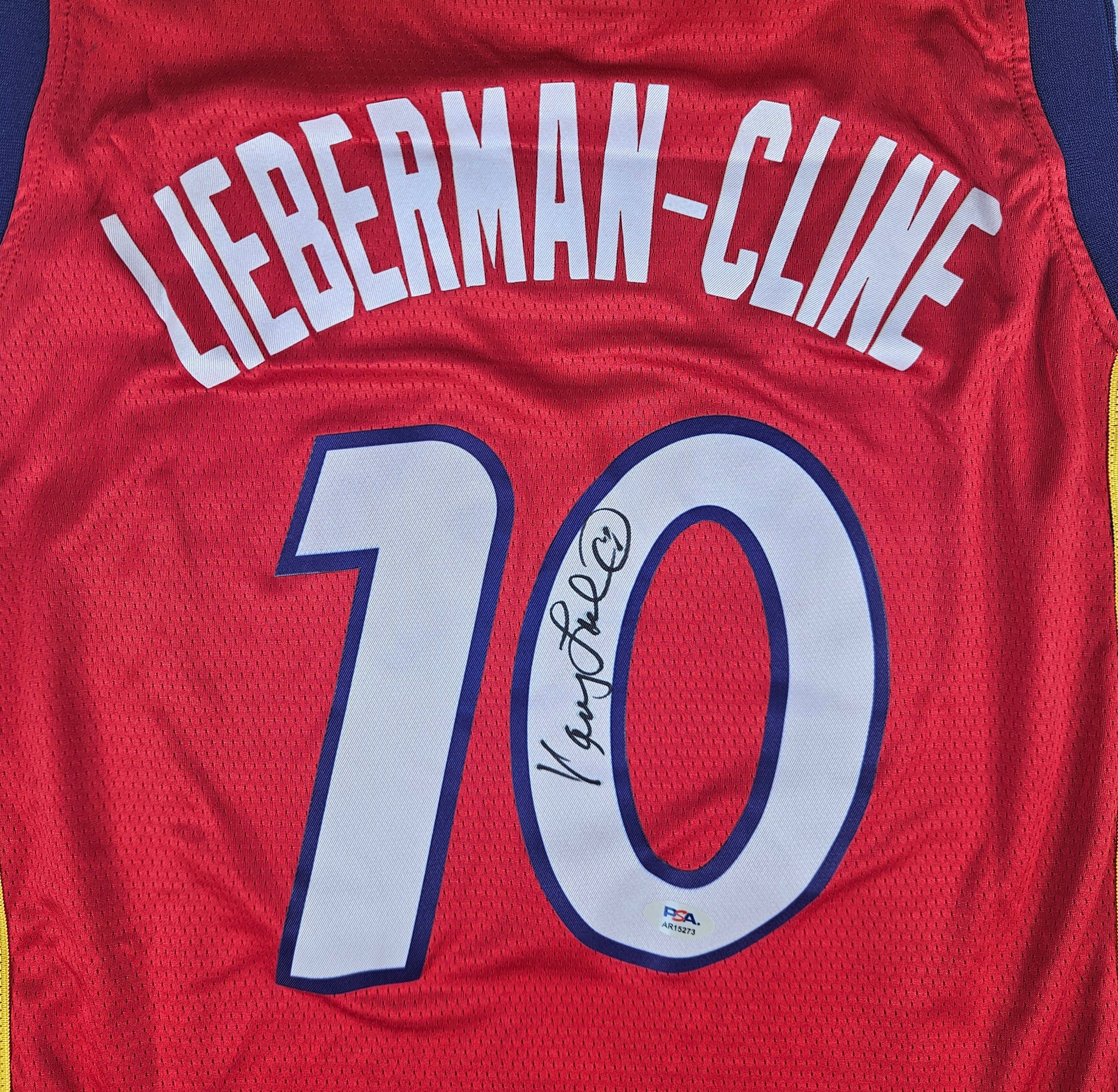 Nancy Lieberman-Cline Signed Autographed Pheonix Mercury Jersey PSA Certified