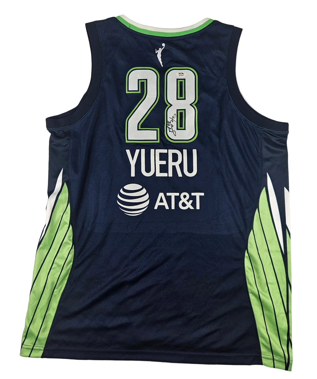 Li Yueru Dallas Wings Signed Autographed Jersey PSA Certified
