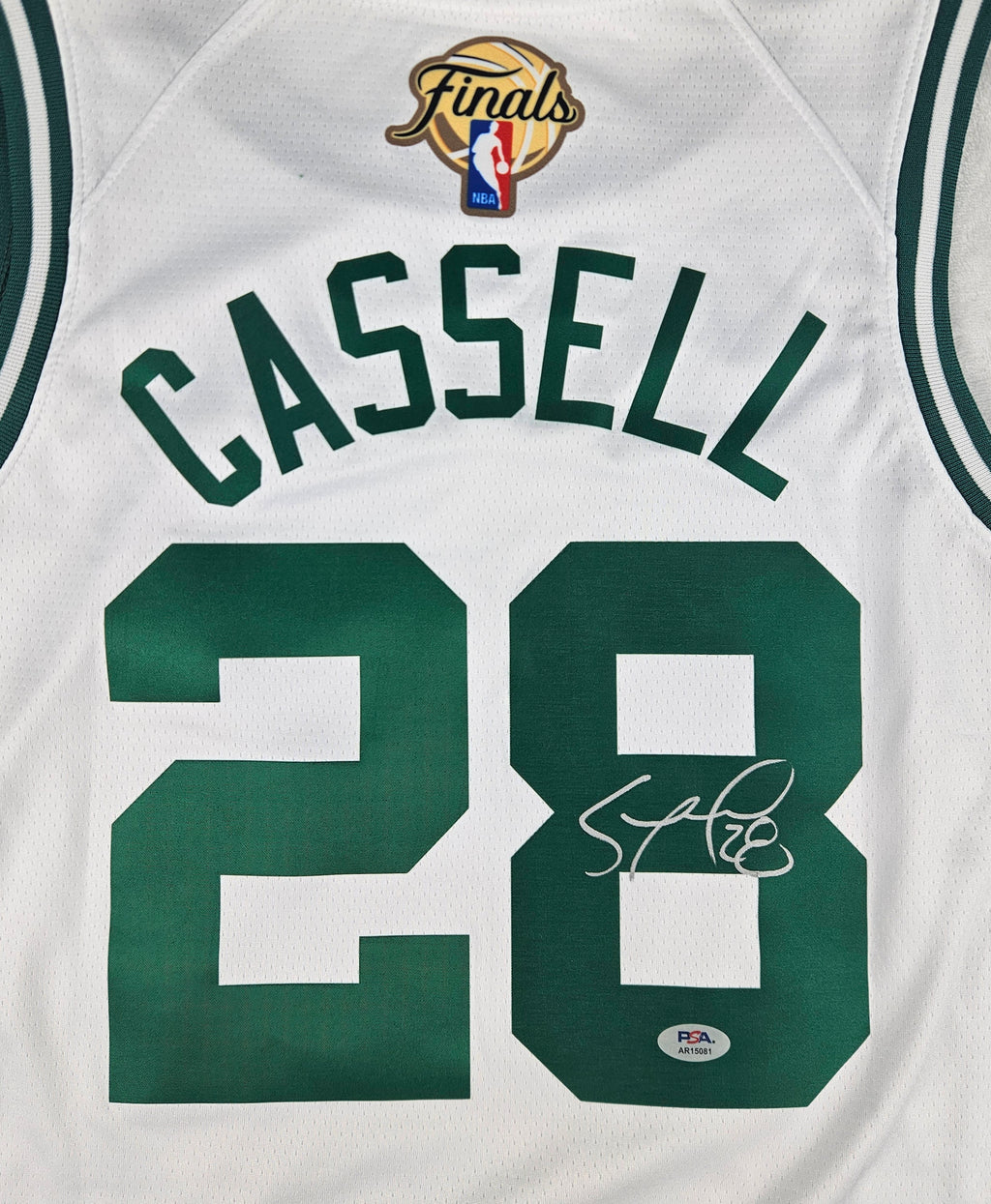 Sam Cassell Signed Autographed Boston Celtics Jersey PSA Certified