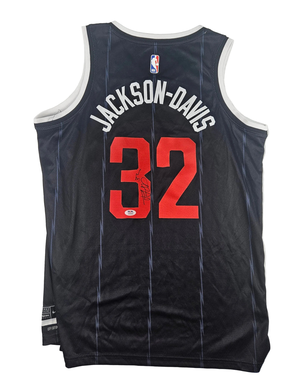 Trayce Jackson-Davis Signed Autographed Toronto Raptors Jersey PSA Certified