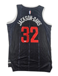 Trayce Jackson-Davis Signed Autographed Toronto Raptors Jersey PSA Certified