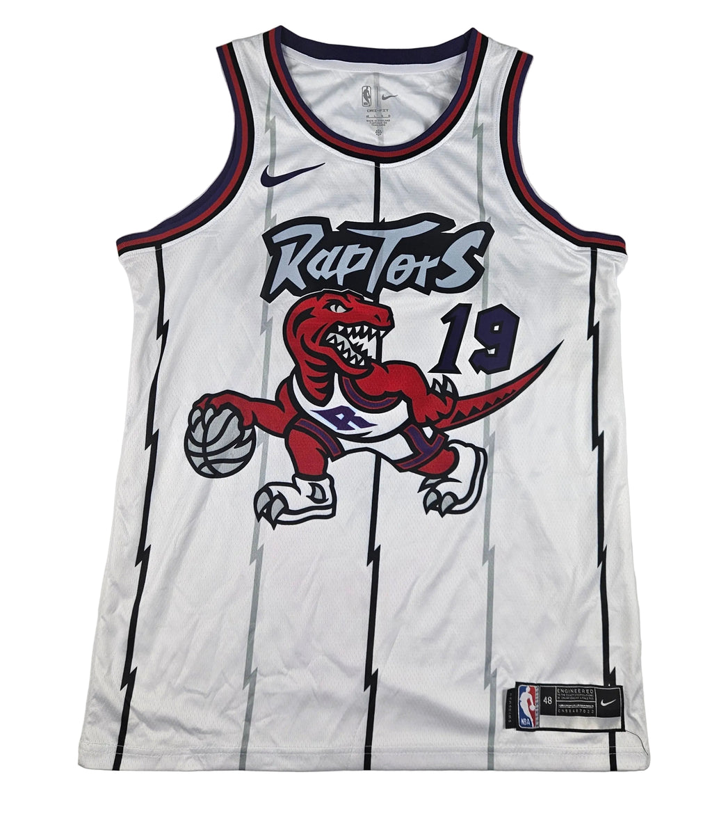 Jakob Poeltl Signed Autographed Toronto Raptors White Jersey PSA Certified