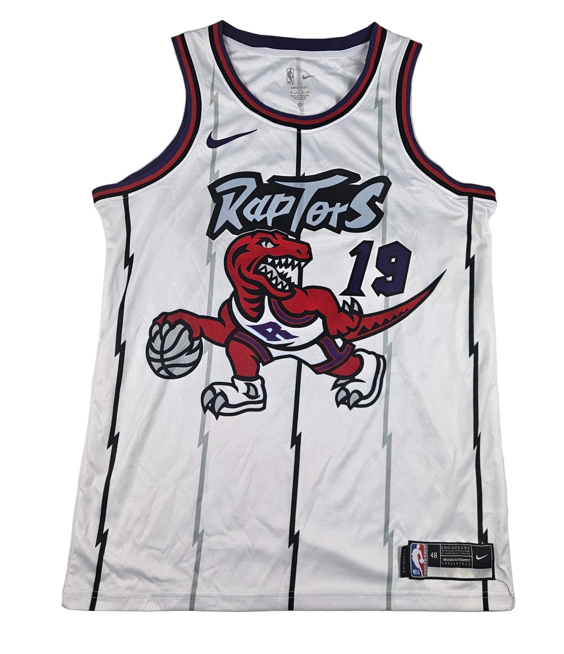 Jakob Poeltl Signed Autographed Toronto Raptors White Jersey PSA Certified