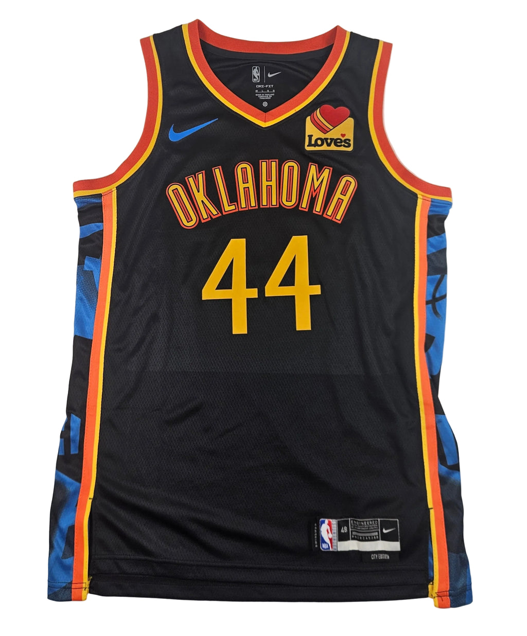 Nikola Topic Signed Autographed Oklahoma City Thunder Jersey PSA Certified